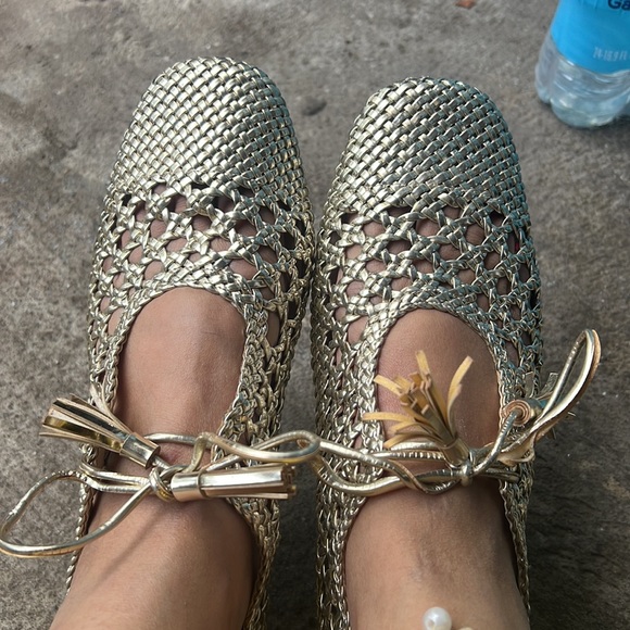 Zara 2 Pair of flats Size 7.5/38 - Picture 6 of 7